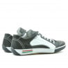 Herren Sportschuhe 707 grau+weiß