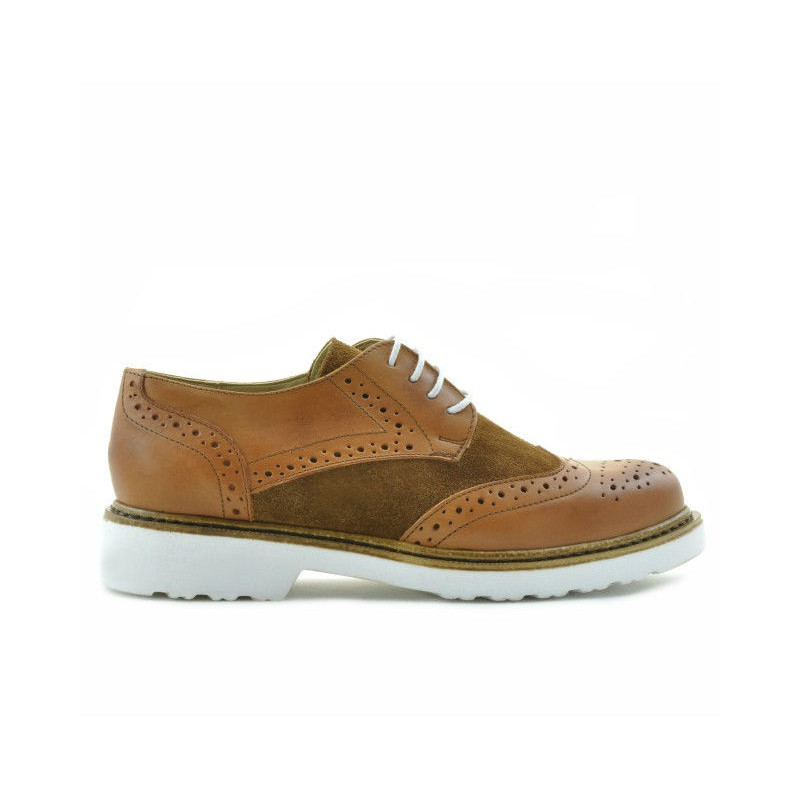Damenschuhe casual 663 antik kombiniert