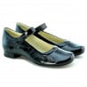 Damen Freizeitschuhe 644 Lack Schwarz