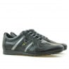 Herren Sportschuhe (große Größen) 711m schwarz+grau