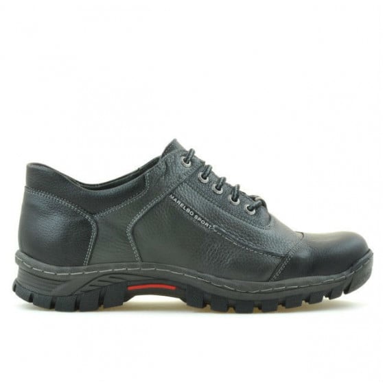 Herrensportschuhe 852 schwarz+grau
