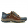 Herrensportschuhe 852 braun+indigo
