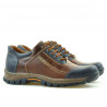 Herrensportschuhe 852 braun+indigo