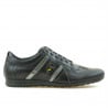 Herren Sportschuhe (große Größen) 711m schwarz+grau