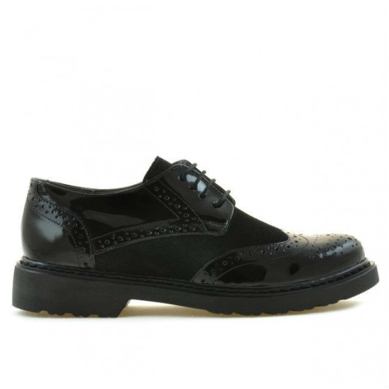 Damenschuhe casual 663 in Kombination mit schwarzem Lack Damenschuhe casual 663 in Kombination mit schwarzem Lack