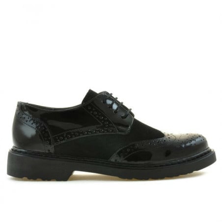 Damenschuhe casual 663 in Kombination mit schwarzem Lack