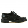 Damenschuhe casual 663 in Kombination mit schwarzem Lack