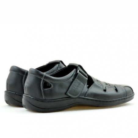 Herren-Mokassins 819 schwarz