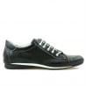 Herren Sportschuhe 727 schwarz+weiß