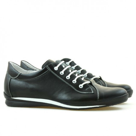 Herren Sportschuhe 727 schwarz+weiß