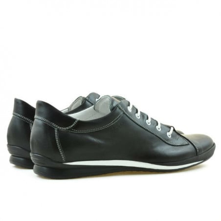 Herren Sportschuhe 727 schwarz+weiß