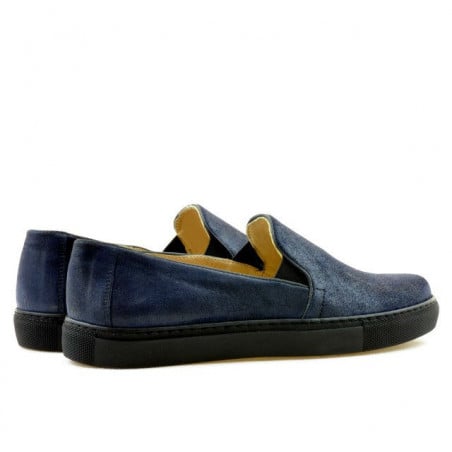 Damen-Sportschuhe 658 in satiniertem Indigo