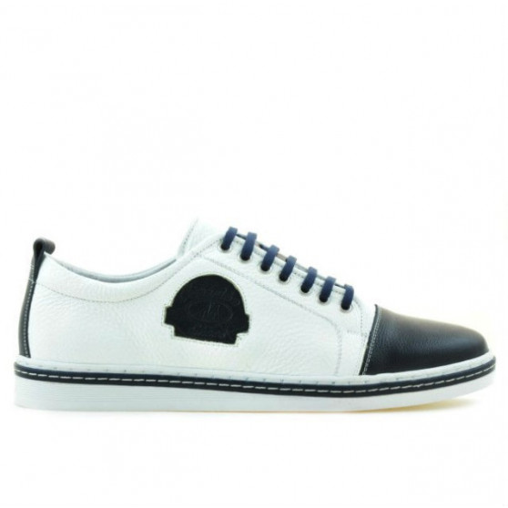 Herren Freizeitschuhe/Sportschuhe 766 indigo+weiß