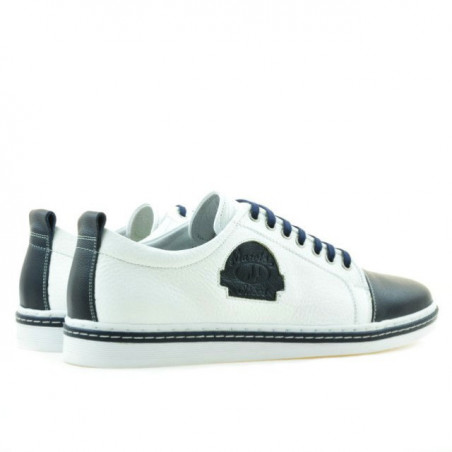 Herren Freizeitschuhe/Sportschuhe 766 indigo+weiß