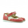 Kleine Kinderschuhe 56c Lack rosa+beige