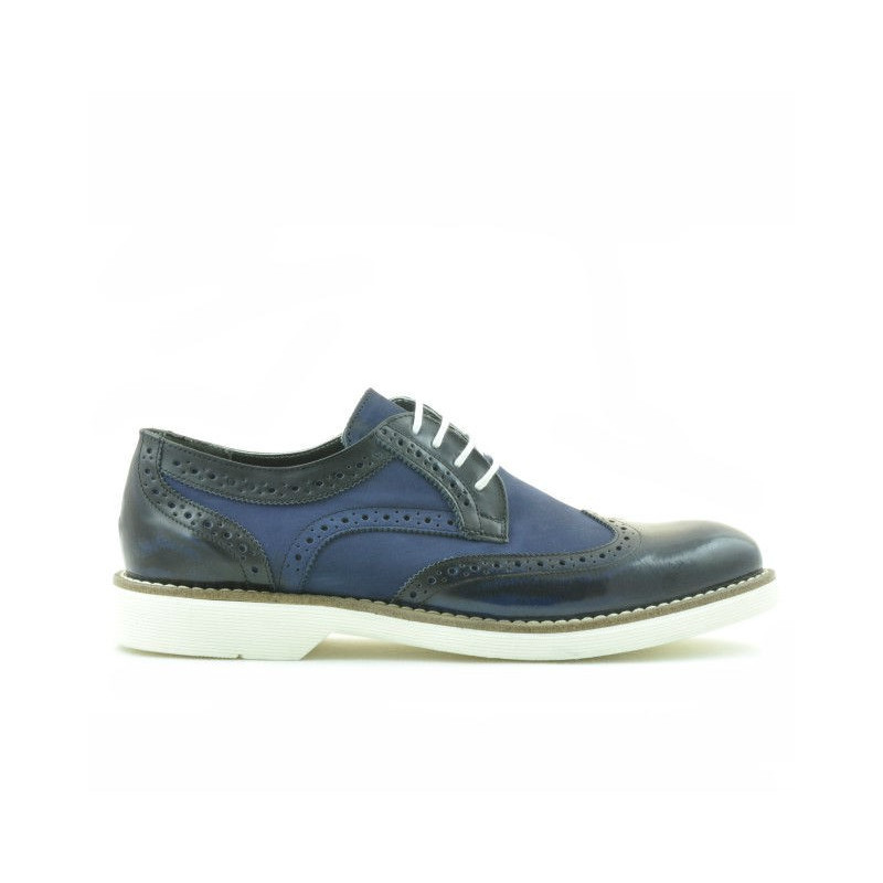 Herren Freizeitschuhe 826 indigo florantic kombiniert