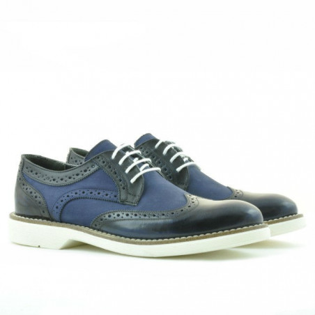 Herren Freizeitschuhe 826 indigo florantic kombiniert