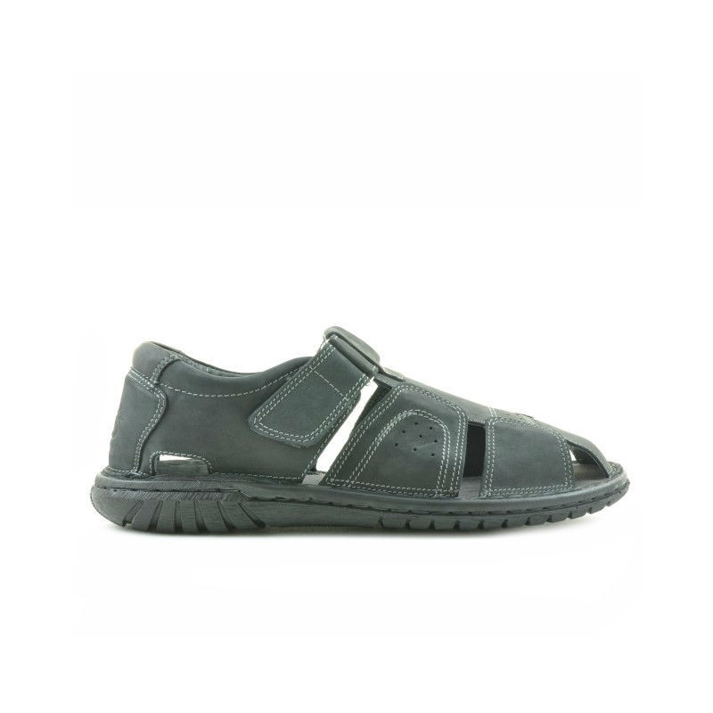 Herrensandalen (große Größen) 333m Tuxon Schwarz
