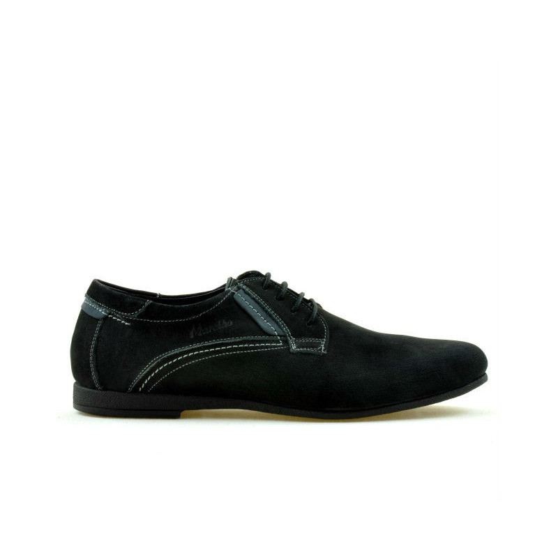 Herren Freizeitschuhe 857 Buff Schwarz