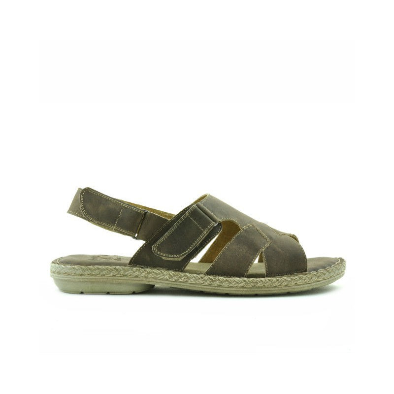 Herrensandalen 359 Tuxon Sandfarbe