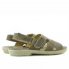Herrensandalen 359 Tuxon Sandfarbe