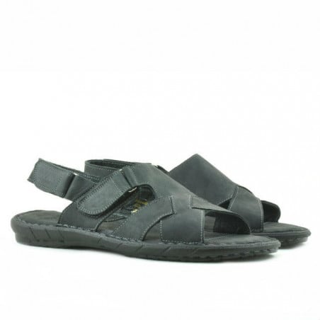 Herrensandalen 359 Tuxon Schwarz