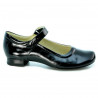 Damen Freizeitschuhe 644 Lack Schwarz