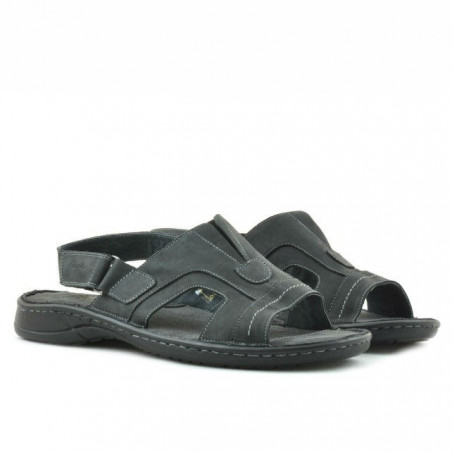 Herren Sandalen 304 Tuxon Schwarz