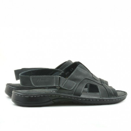 Herren Sandalen 304 Tuxon Schwarz