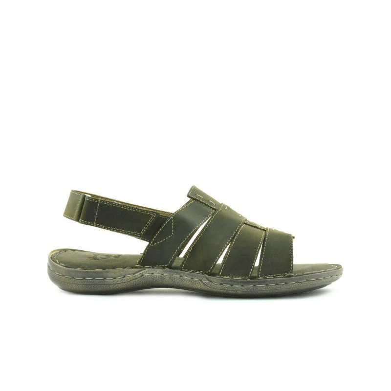 Herrensandalen 354 Tuxon Khaki