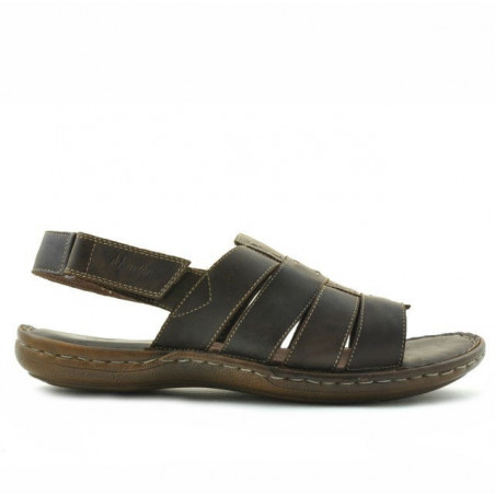 Herren Sandalen 354 Tuxon Kaffee