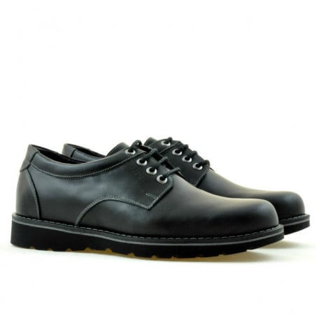 Herren Casual Schuhe 757 schwarz