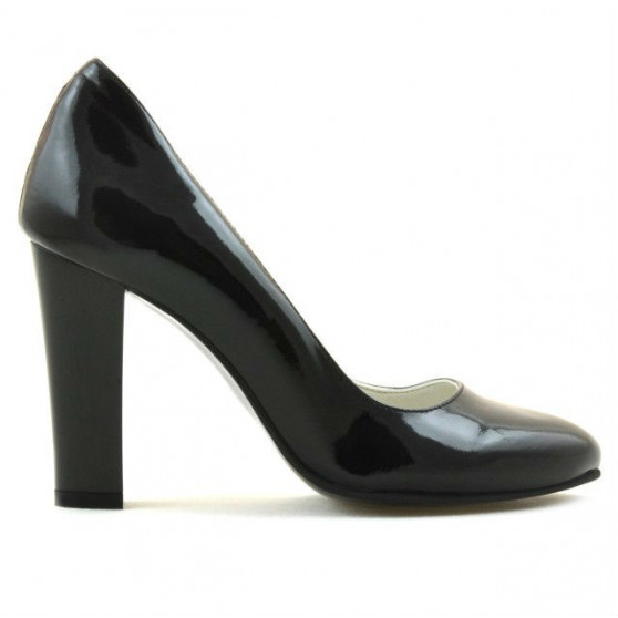 Elegante Damenschuhe 1214 Lack Schwarz Elegante Damenschuhe 1214 Lack Schwarz