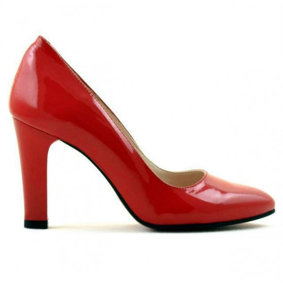 Elegante Damenschuhe 1243 rot Lackleder Elegante Damenschuhe 1243 rot Lackleder