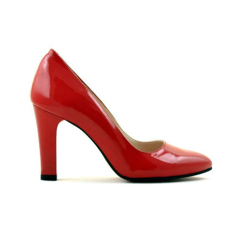 Elegante Damenschuhe 1243 rot Lackleder