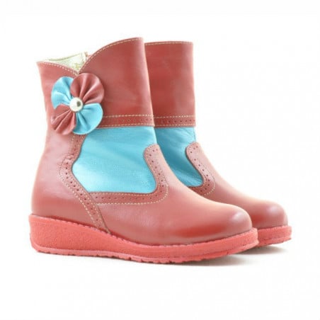 Kleinkinderstiefel 20c rot+blau