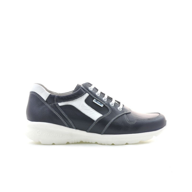 Herren Sportschuhe 827 Indigo+Weiß