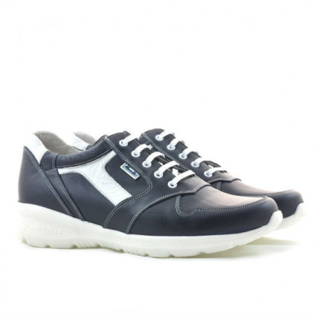 Herren Sportschuhe 827 Indigo+Weiß