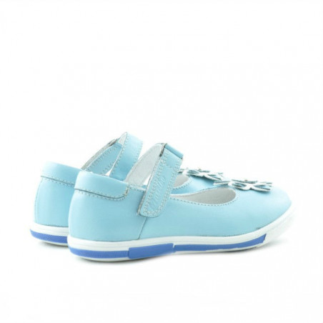 Kleinkinderschuhe 06c blau+weiß