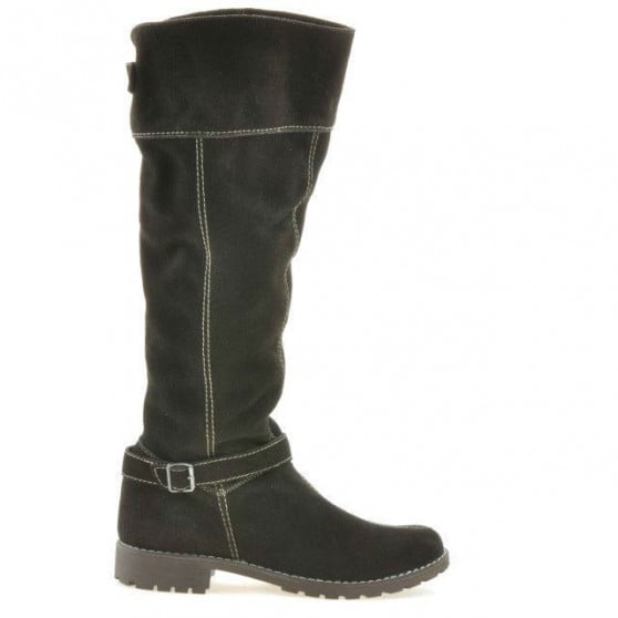 Damenstiefel 3225 Kaffee Veloursleder Damenstiefel 3225 Kaffee Veloursleder
