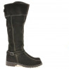 Damenstiefel 3225 Kaffee Veloursleder