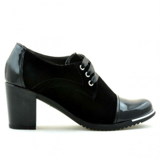 Damen Freizeitschuhe 667 in kombinierter schwarzer Lackoptik Damen Freizeitschuhe 667 in kombinierter schwarzer Lackoptik