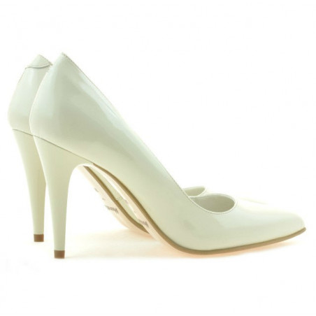 Elegante Damenschuhe 1246 Lack beige01