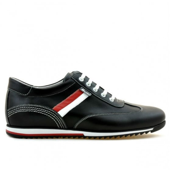 Herren Sportschuhe 807 schwarz+weiß