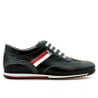 Herren Sportschuhe 807 schwarz+weiß