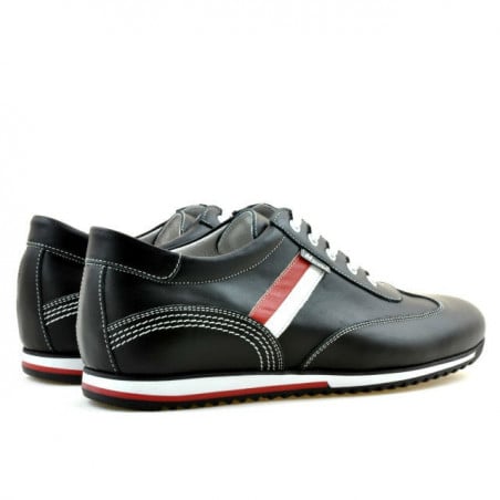 Herren Sportschuhe 807 schwarz+weiß