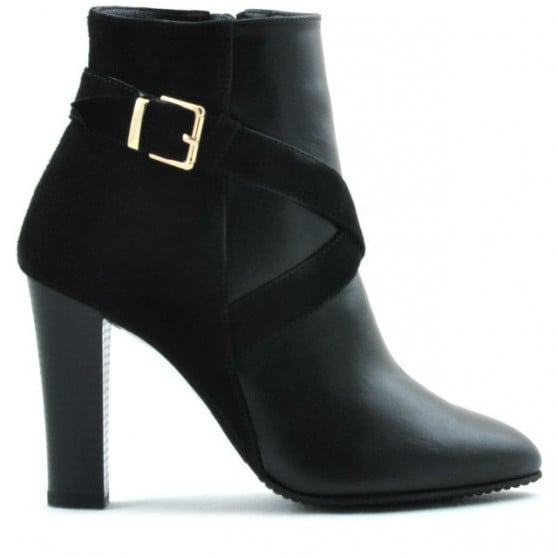 Damenstiefel 1161 schwarz kombiniert Damenstiefel 1161 schwarz kombiniert