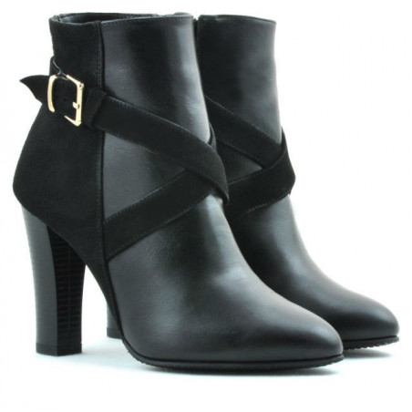 Damenstiefel 1161 schwarz kombiniert