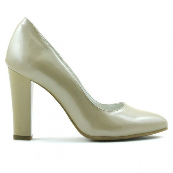 Elegante Damenschuhe 1214 Lack Beige02 Elegante Damenschuhe 1214 Lack Beige02