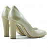 Elegante Damenschuhe 1214 Lack Beige02